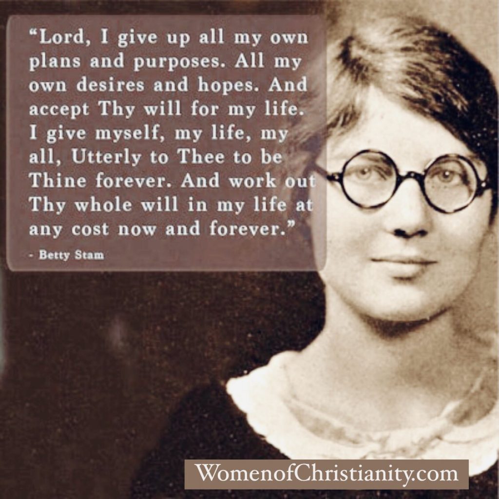 Betty-Stam-quote-women-of-Christianity | Women of Christianity